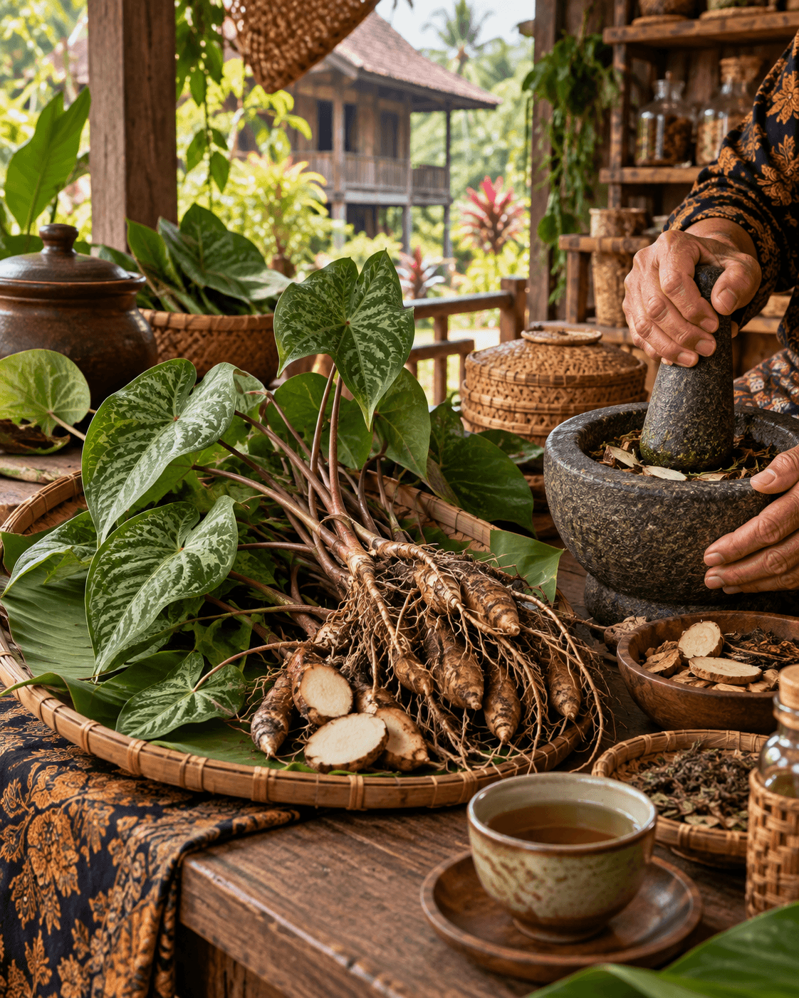 Herba tradisional Asia Tenggara